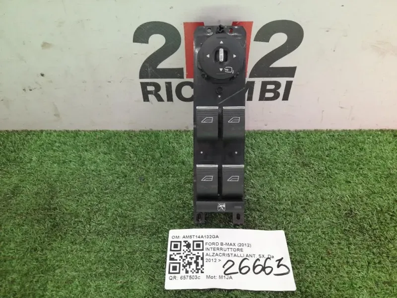 Interruttore Alzacristalli ANT SX AM5T14A132GA Ford B-max 2012