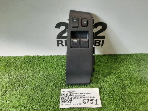 Interruttore Alzacristalli ANT SX 35750TF0G01 Honda JAZZ II 2008