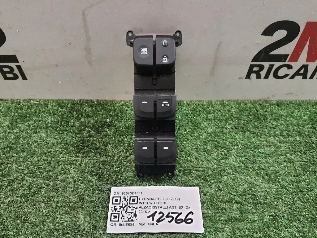 Interruttore Alzacristalli ANT SX 93570B4531 Hyundai I10 II 2016