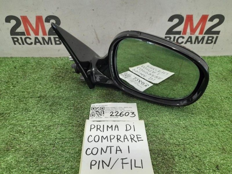 Retrovisore Esterno ANT DX 51167268262 Bmw Serie 3 E90 Berlina 2005