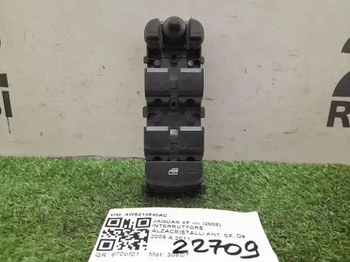 Interruttore Alzacristalli ANT SX AW9314540AC Jaguar XF I 2008