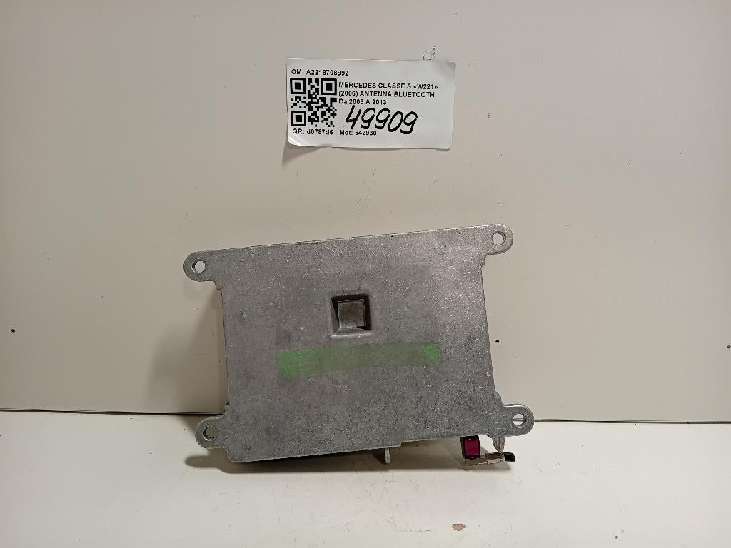 Antenna Bluetooth A2218708992 Mercedes Classe S W221 2006