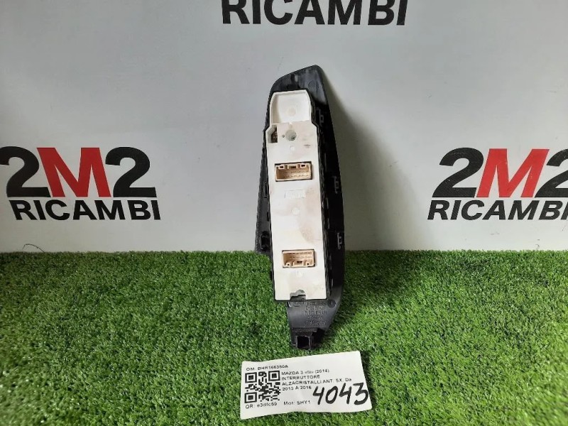 Interruttore Alzacristalli ANT SX BHR166350A Mazda 3 III 2014