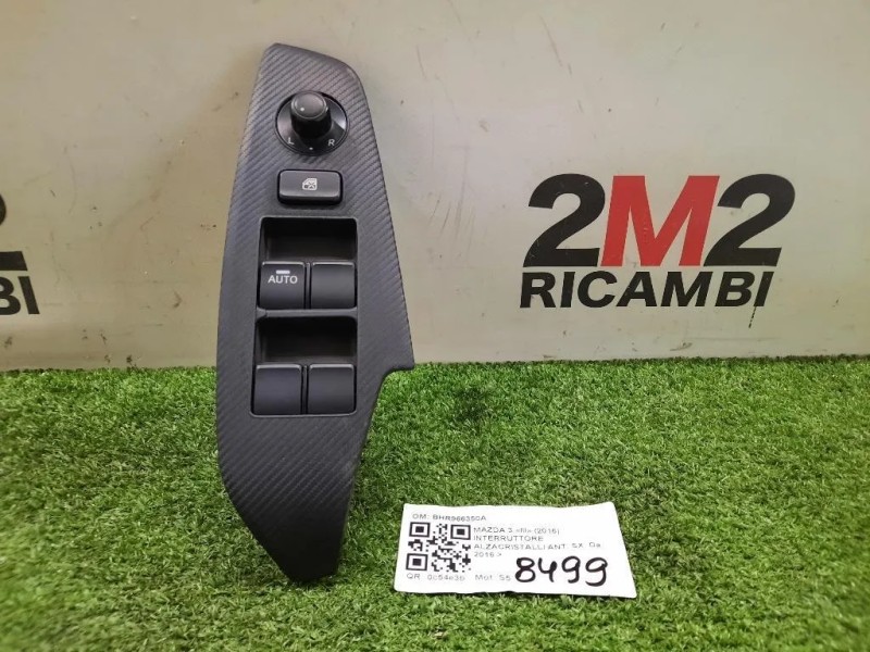 Interruttore Alzacristalli ANT SX BHR966350A Mazda 3 III 2016