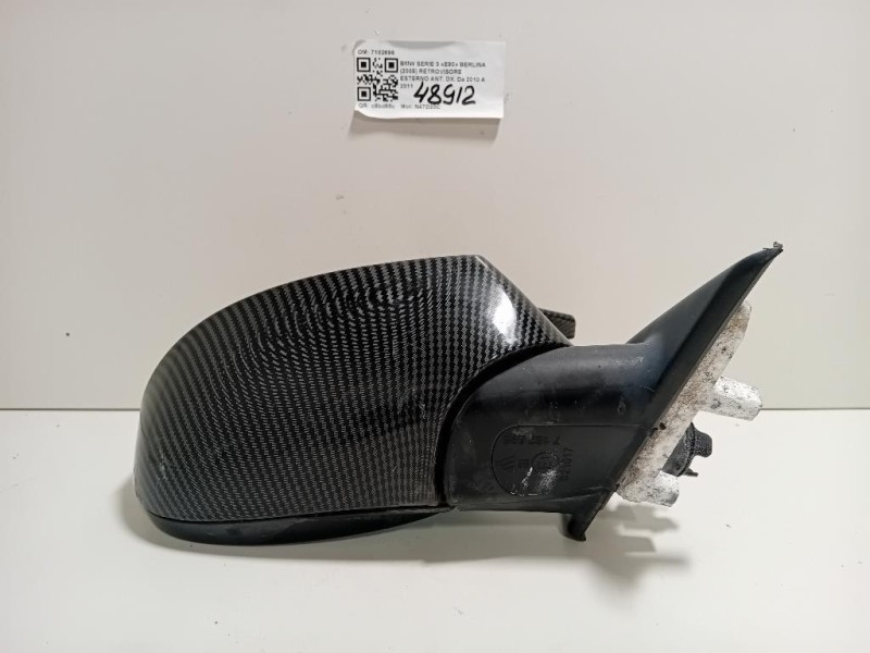 Retrovisore Esterno ANT DX 7182695 Bmw Serie 3 E90 Berlina 2005