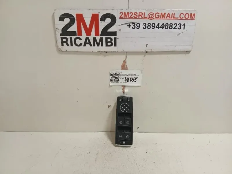 Interruttore Alzacristalli ANT SX A1669054300 Mercedes Classe GLE W166 2015