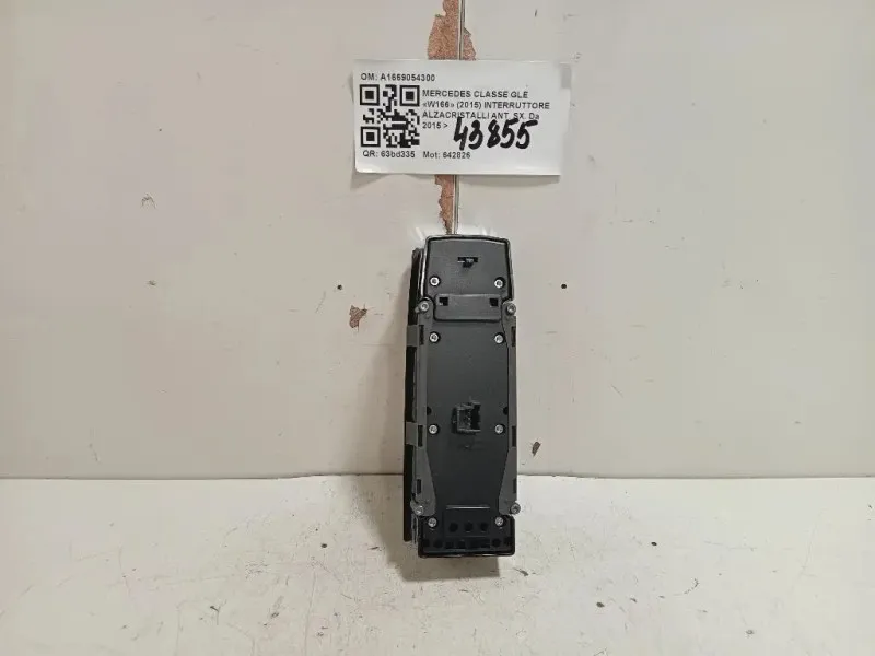 Interruttore Alzacristalli ANT SX A1669054300 Mercedes Classe GLE W166 2015