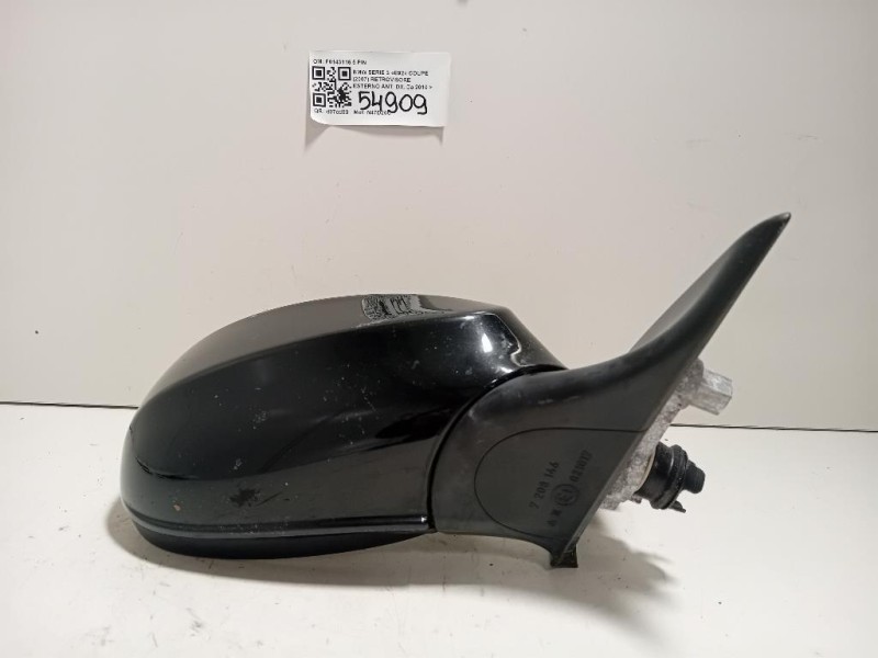 Retrovisore Esterno ANT DX F0143116 5 PIN Bmw Serie 3 E92 Coupe 2007