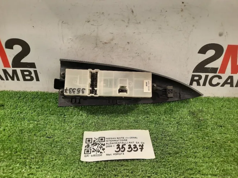 Interruttore Alzacristalli ANT SX 254019U10B Nissan NOTE I 2006