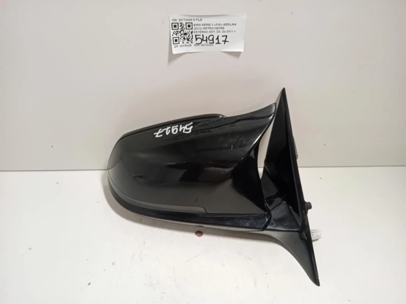 Retrovisore Esterno ANT DX 20773008 6 FILE Bmw Serie 3 F30 Berlina 2012