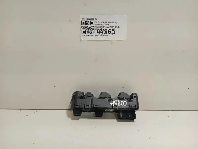 Interruttore Alzacristalli ANT SX 10025552-18 Opel Corsa F 2019