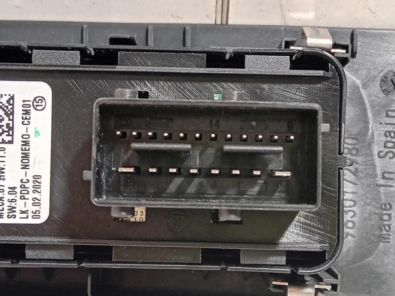 Interruttore Alzacristalli ANT SX 96788264ZD Opel Corsa F 2019