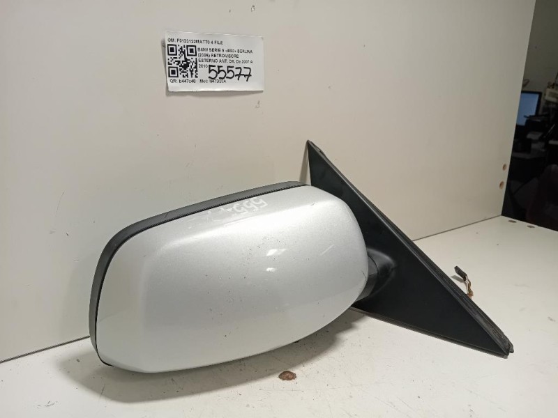 Retrovisore Esterno ANT DX F0123122MATT0 4 FILE Bmw Serie 5 E60 Berlina 2004