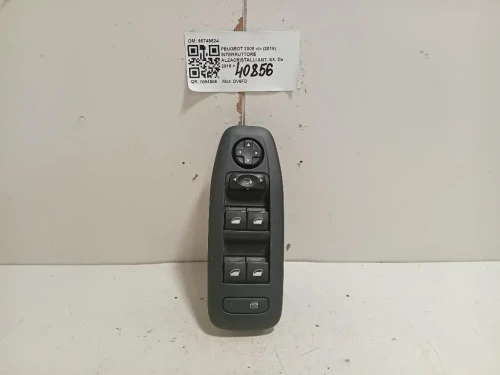 Interruttore Alzacristalli ANT SX 96749624 Peugeot 2008 I 2016