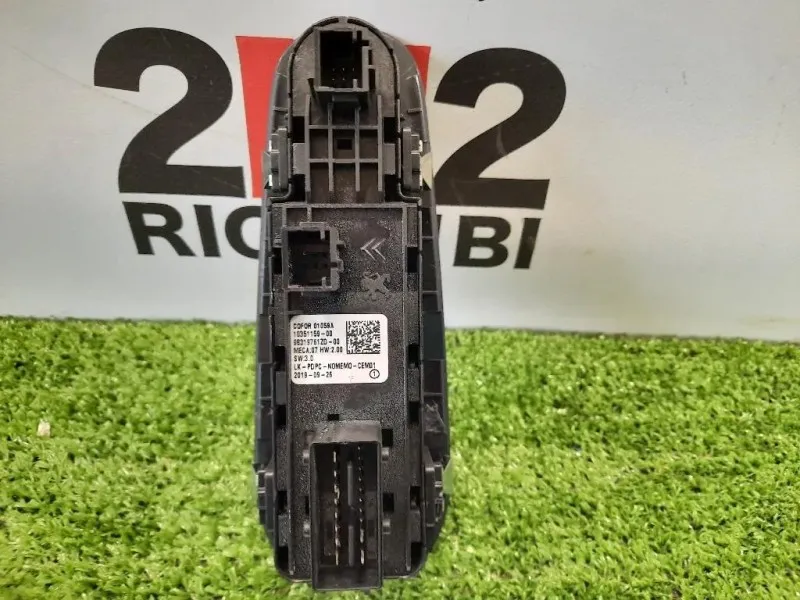 Interruttore Alzacristalli ANT SX 98319761ZD Peugeot 308 II 2017