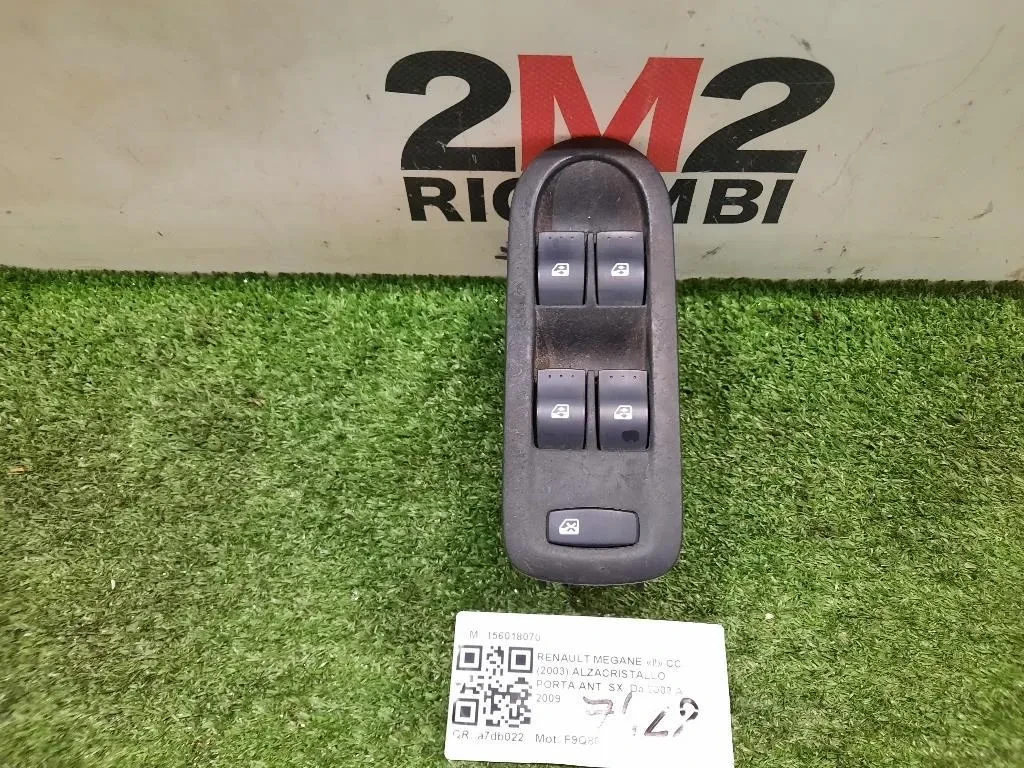 Interruttore Alzacristalli ANT SX 156018070 Renault Megane II CC 2003
