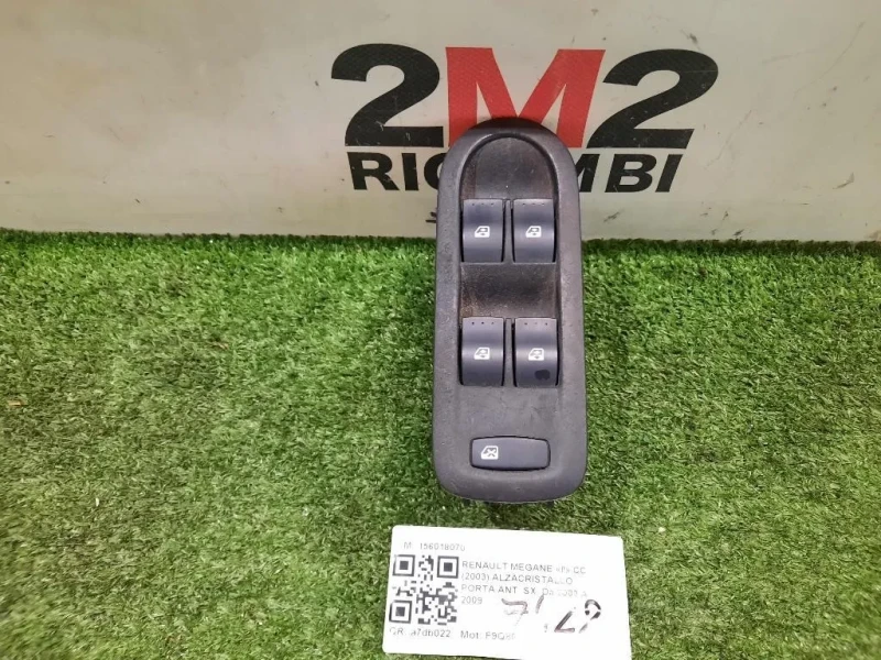 Interruttore Alzacristalli ANT SX 156018070 Renault Megane II CC 2003