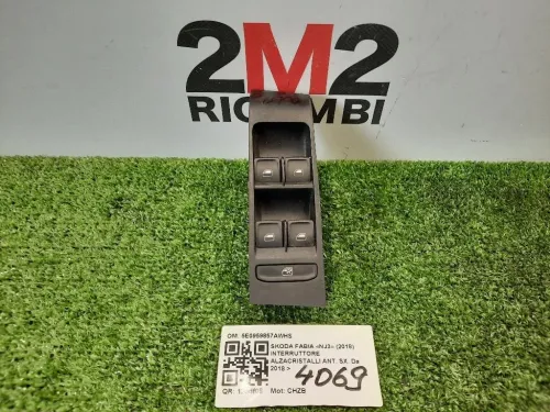 Interruttore Alzacristalli ANT SX 5E0959857AWHS Skoda Fabia NJ3 2018