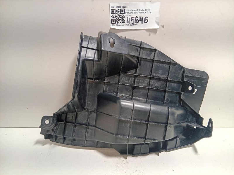Parafango POST SX 52592-02200 Toyota Auris II 2013