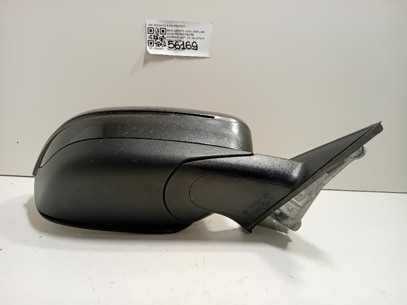 Retrovisore Esterno ANT DX F0184102 5 PIN Bmw Serie 5 G30 Berlina 2016