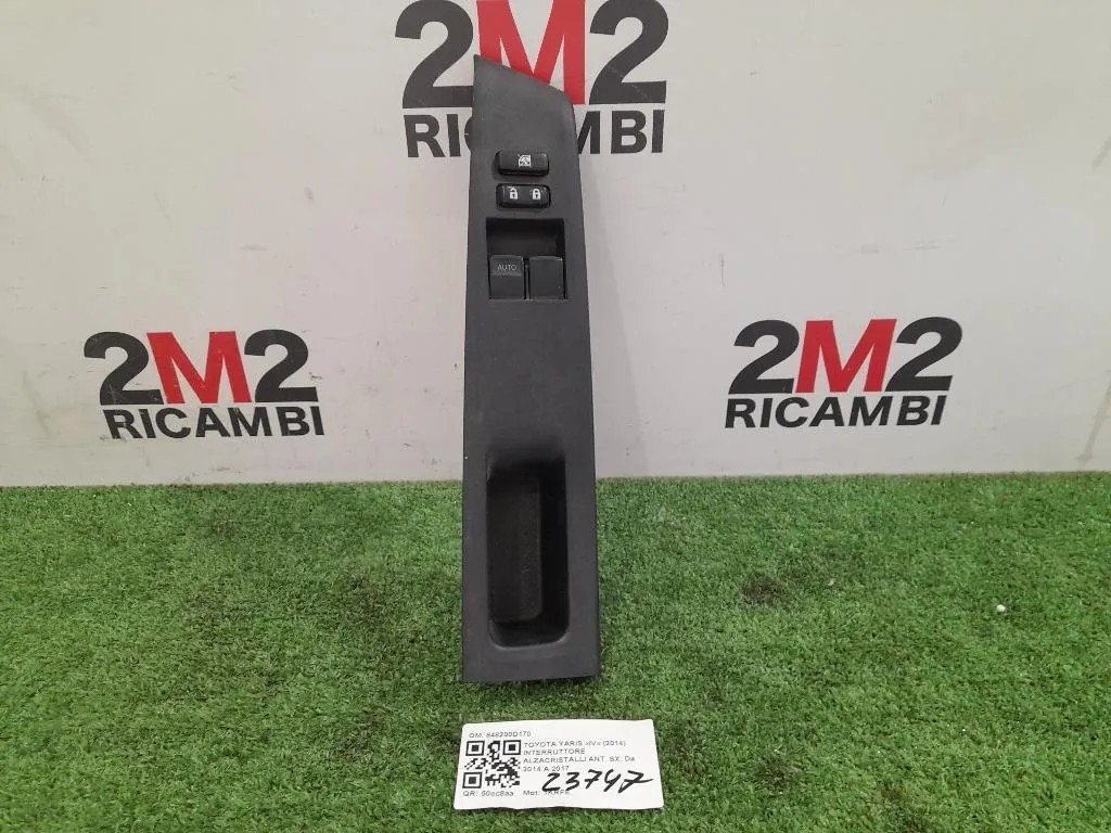 Interruttore Alzacristalli ANT SX 848200D170 Toyota Yaris IV 2014