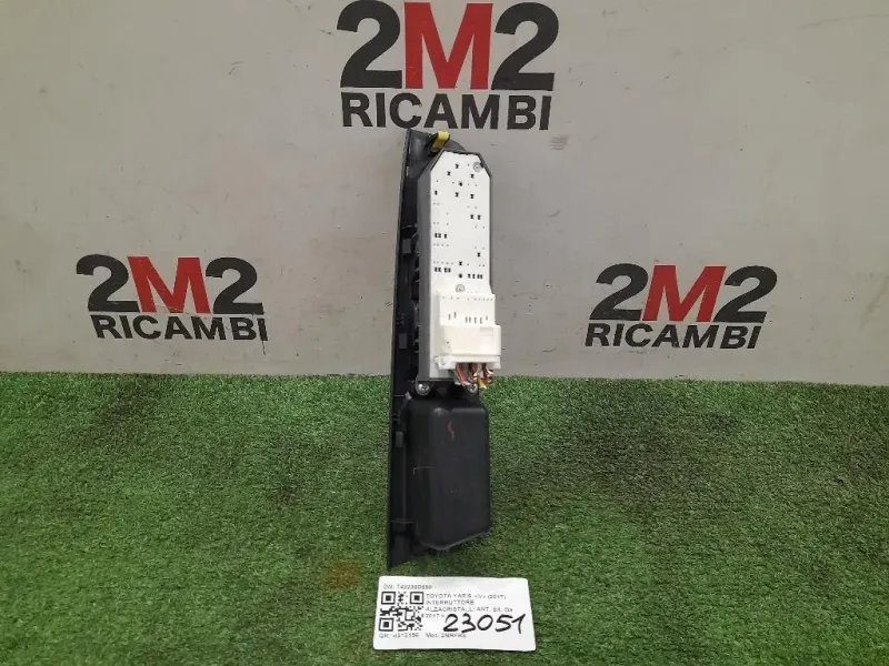 Interruttore Alzacristalli ANT SX 743230D690 Toyota Yaris IV 2017