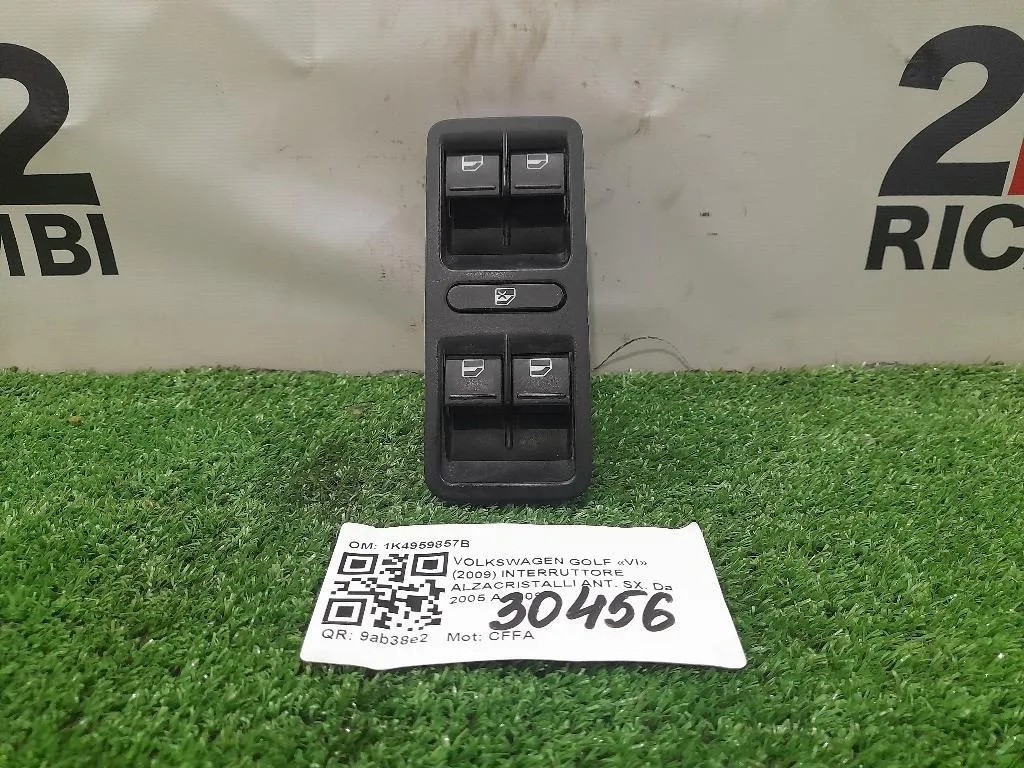 Interruttore Alzacristalli ANT SX 1K4959857B Volkswagen GOLF VI 2009