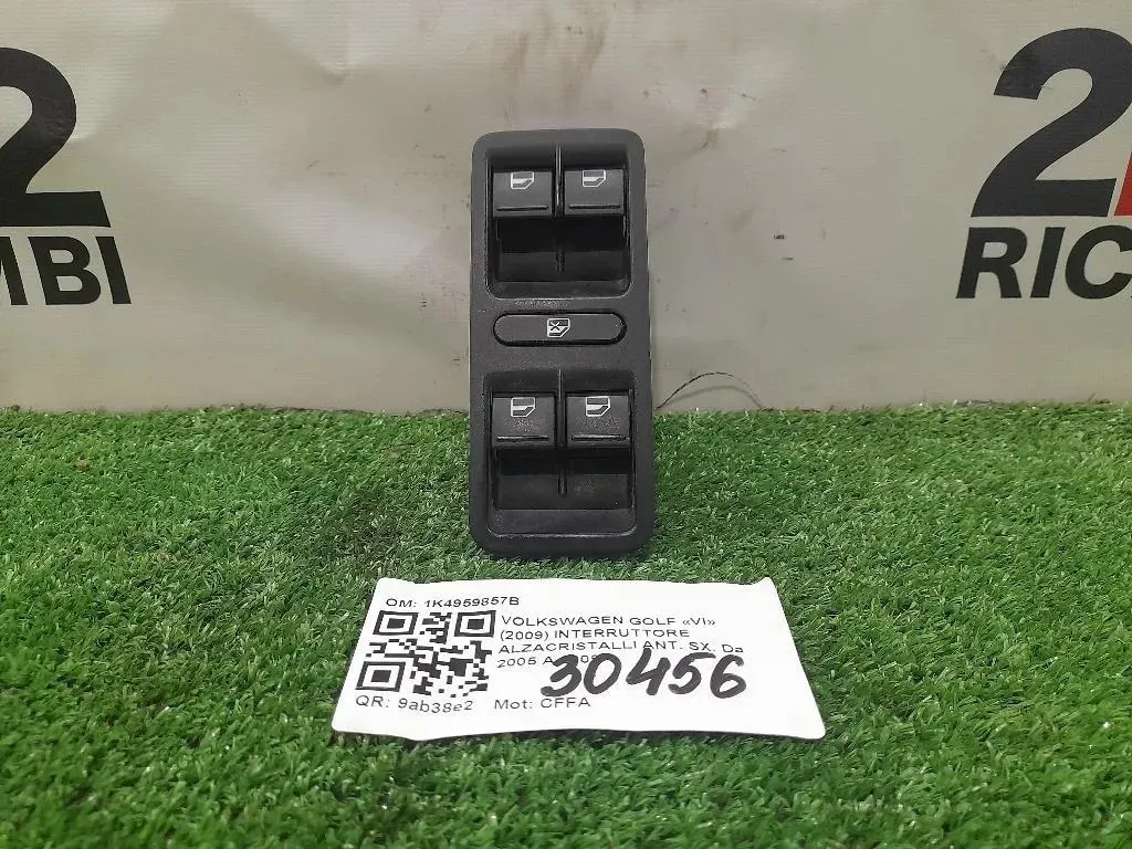 Interruttore Alzacristalli ANT SX 1K4959857B Volkswagen GOLF VI 2009