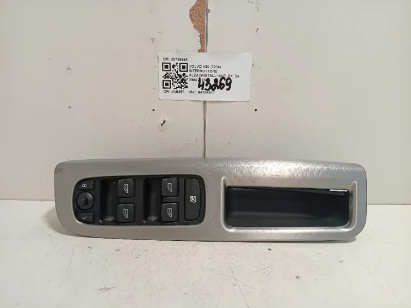 Interruttore Alzacristalli ANT SX 30739846 Volvo V50 2004