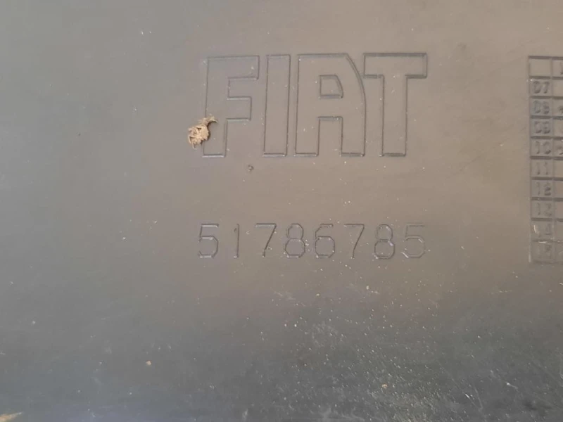 Parasassi Passaruota Interno ANT DX 51786785 Fiat 500 C 2008