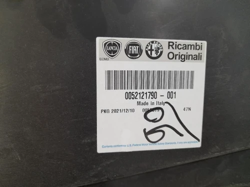 Parasassi Passaruota Interno ANT DX 52121790 Fiat Panda III 2012