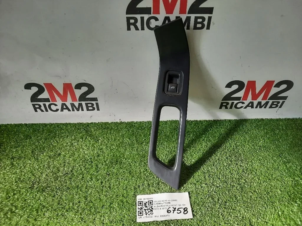 Interruttore Alzacristalli POST SX 30766405 31272013 Volvo XC60 I 2009