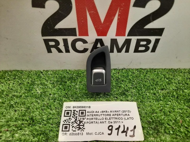 Interruttore Apertura Portello Elettrico LATO Porta ANT 8K0959831B Audi A4 8K5 Avant 2012