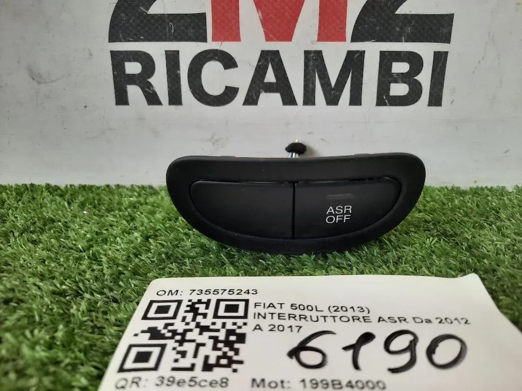 Interruttore ASR 735575243 Fiat 500L 2013