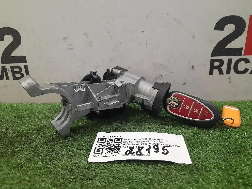 Interruttore Avviamento Accensione BLOCCHETTO ACCENSIONE 61141101 Alfa Romeo Giulietta 2010