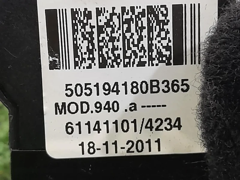 Interruttore Avviamento Accensione BLOCCHETTO ACCENSIONE 61141101 Alfa Romeo Giulietta 2010