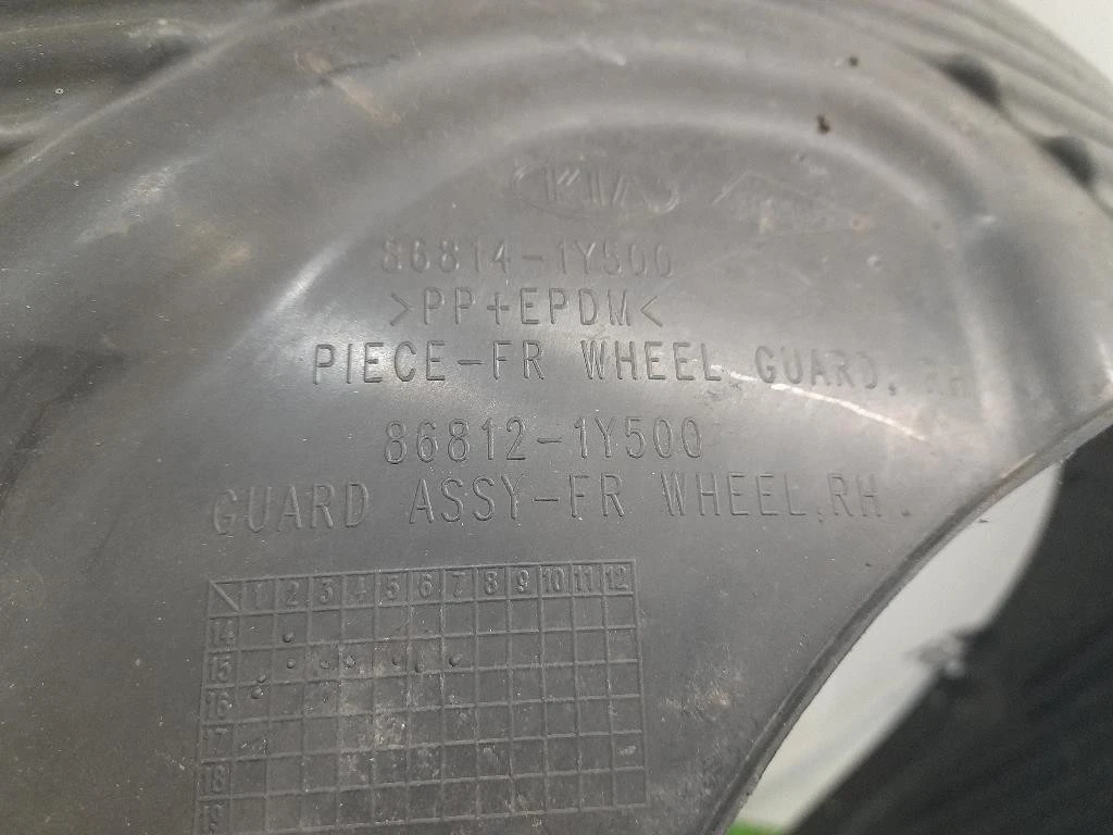 Parasassi Passaruota Interno ANT DX 868121Y500 Kia Picanto III 2011