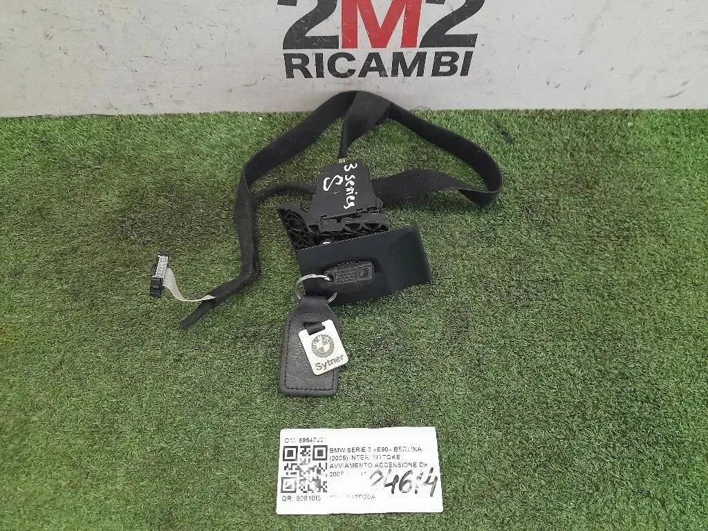 Interruttore Avviamento Accensione 6954720 Bmw Serie 3 E90 Berlina 2005