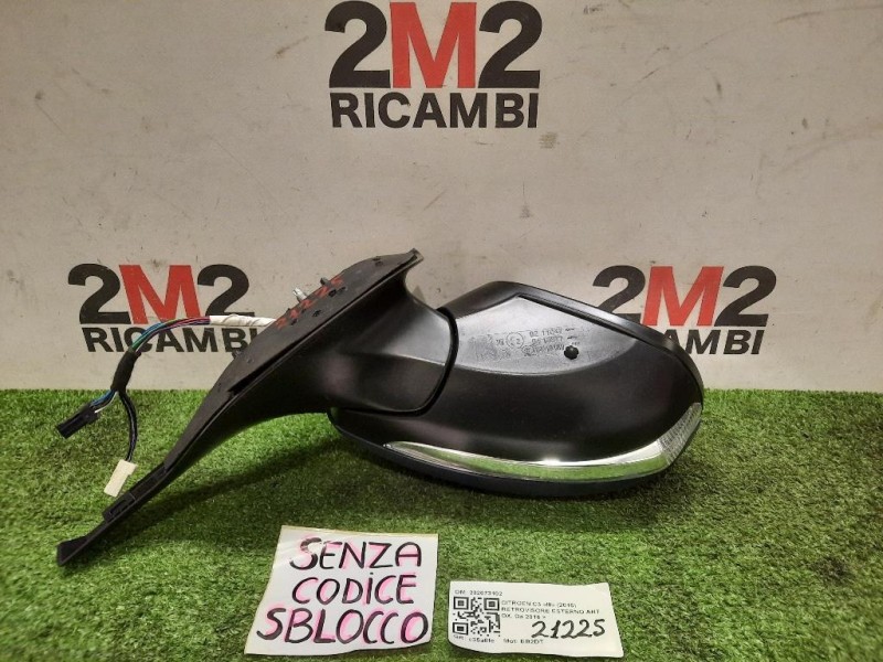 Retrovisore Esterno ANT DX 232673102 Citroen C3 III 2016