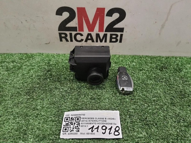 Interruttore Avviamento Accensione A2469054702 Mercedes Classe B W246 2014