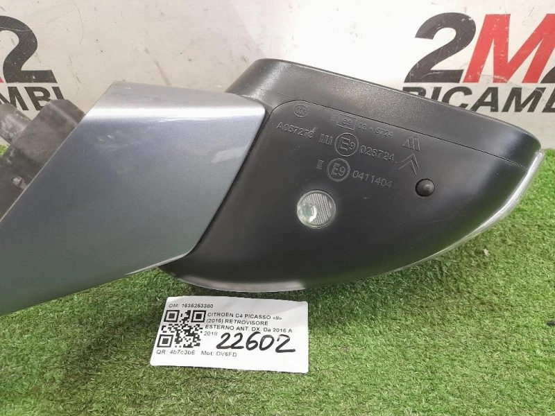 Retrovisore Esterno ANT DX 12 FILI 1635253380 Citroen C4 Grand Picasso II 2016
