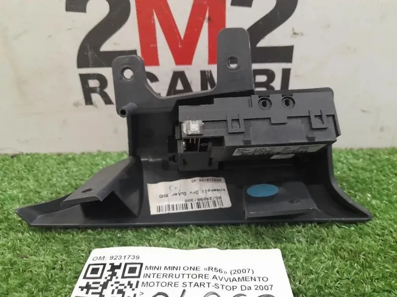 Interruttore Avviamento Motore Start-stop 9231739 Mini MINI ONE R56 2007