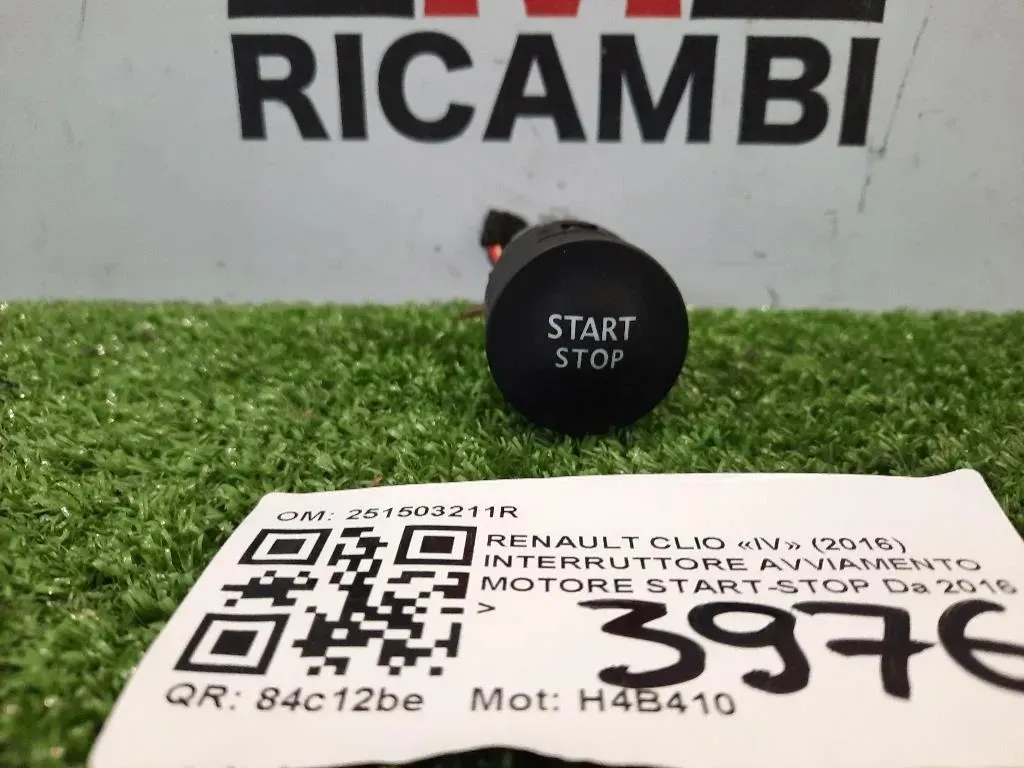 Interruttore Avviamento Motore Start-stop 251503211R Renault CLIO IV 2016