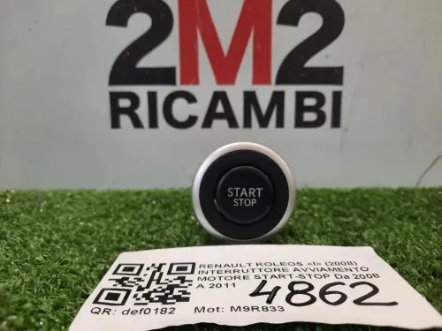 Interruttore Avviamento Motore Start-stop Renault Koleos I 2008