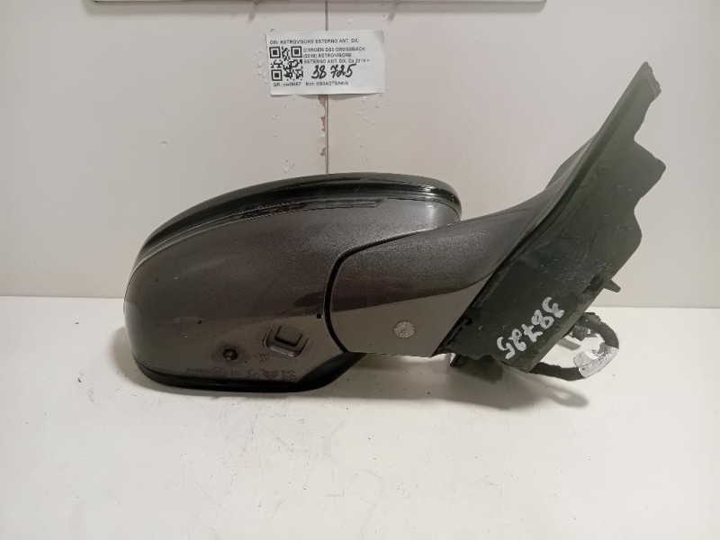 Retrovisore Esterno ANT DX 1648985280 14 FILE Citroen DS3 Crossback 2018