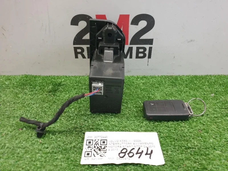 Interruttore Avviamento Motore Start-stop 30772449 Volvo XC60 I 2009