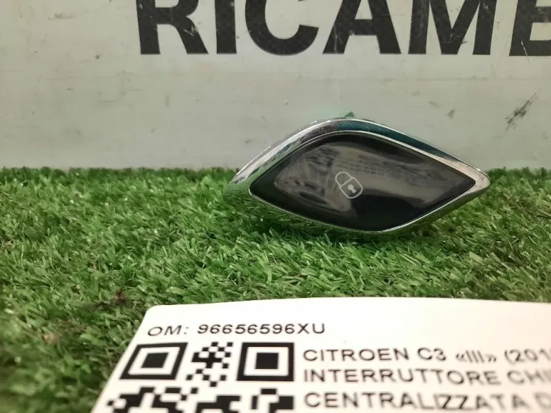 Interruttore Chiusura Centralizzata 96656596XU Citroen C3 III 2016