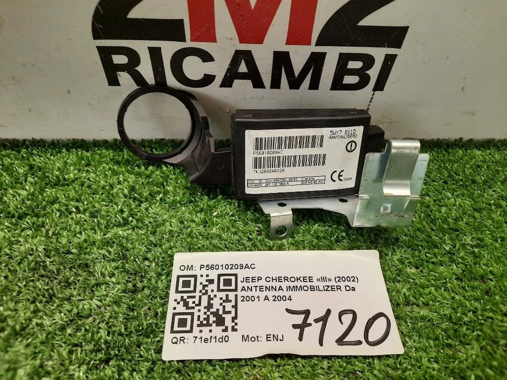 Antenna Immobilizer P56010209AC Jeep Cherokee III 2002