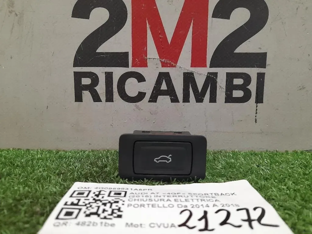 Interruttore Chiusura Elettrica Portello 4G0959831A Audi A7 4GF Sportback 2015