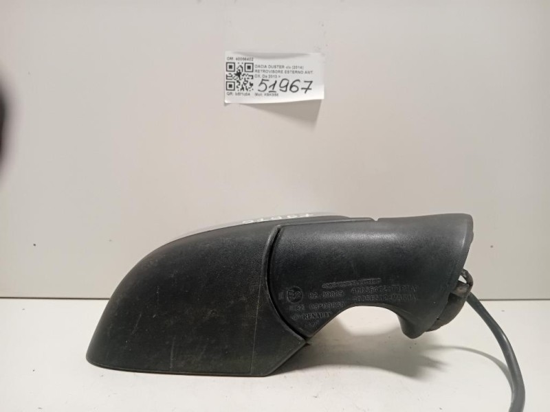 Retrovisore Esterno ANT DX 40056402 5 FILE Dacia Duster I 2014